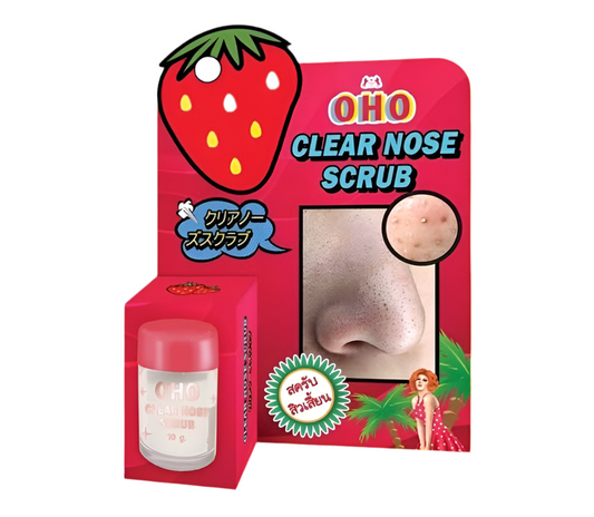 OHO clear nose scrub